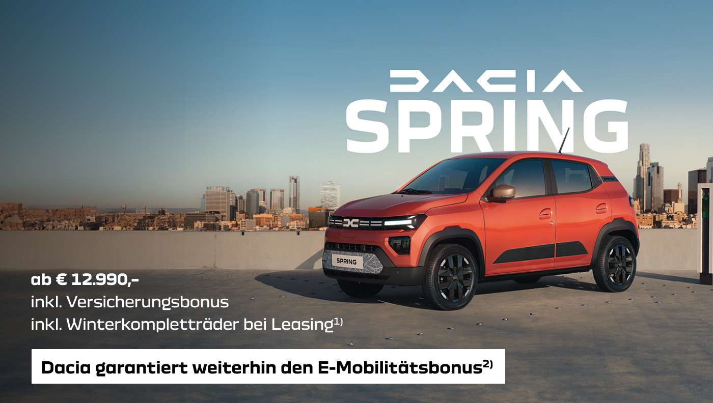 Zum Dacia Spring Angebot