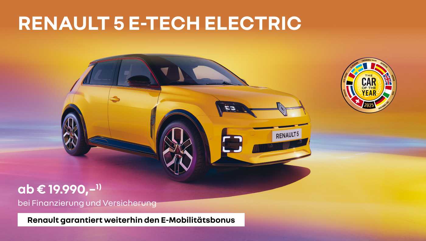 Zum Renault 5 E-Tech Electric Angebot