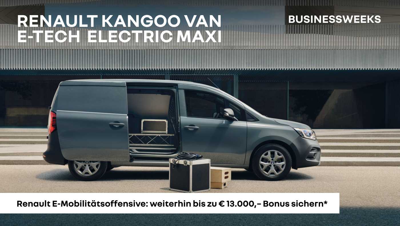 Zum Renault Kangoo Van E-Tech Electric Maxi Angebot