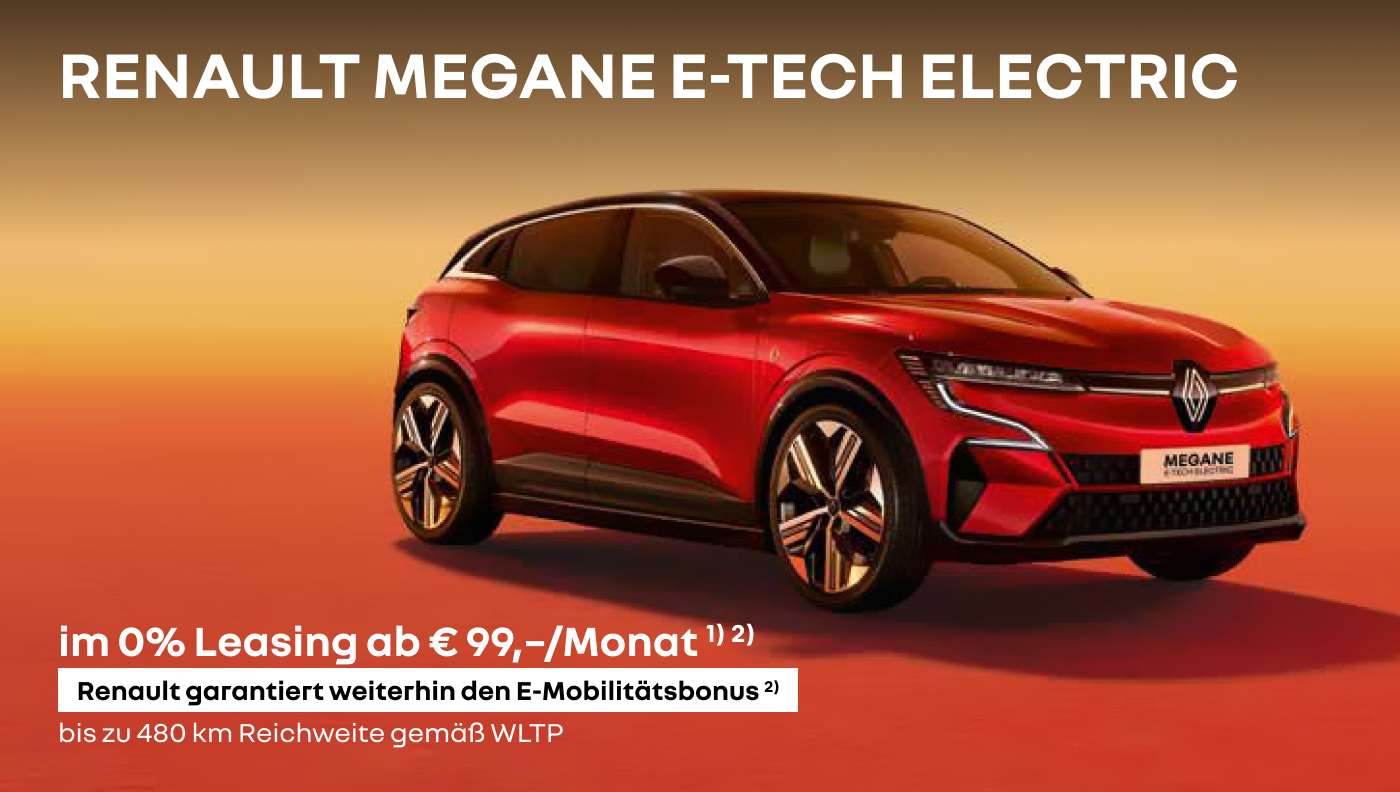 Zum Renault Megane E-Tech Electric Angebot