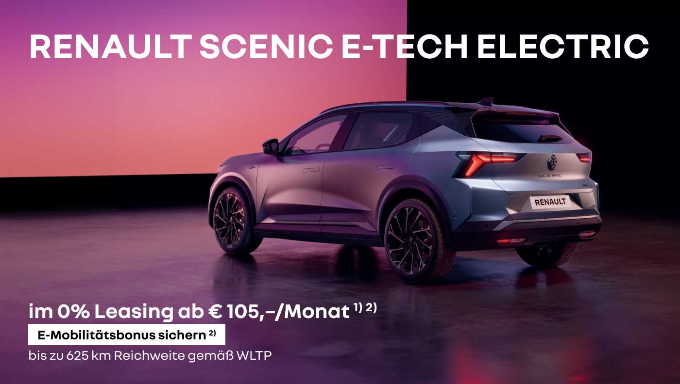 Zum Renault Scenic E-Tech Electric Angebot