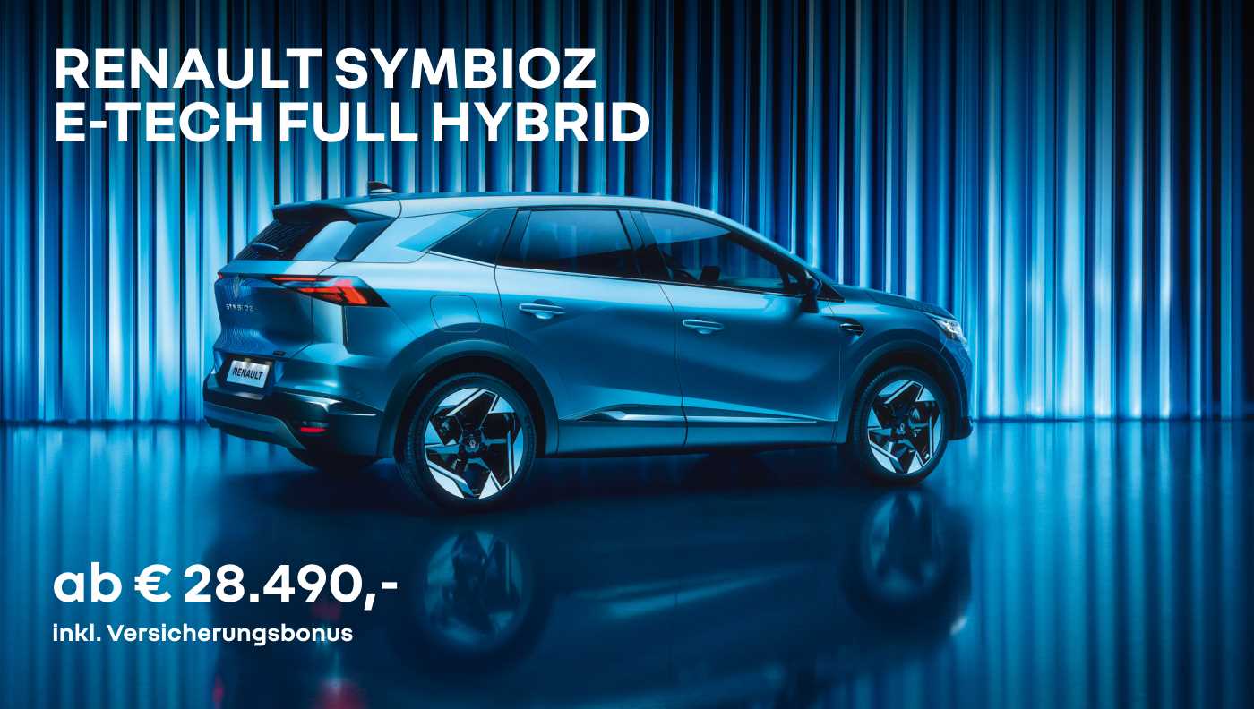 Zum Renault Symbioz E-Tech Full Hybrid Angebot